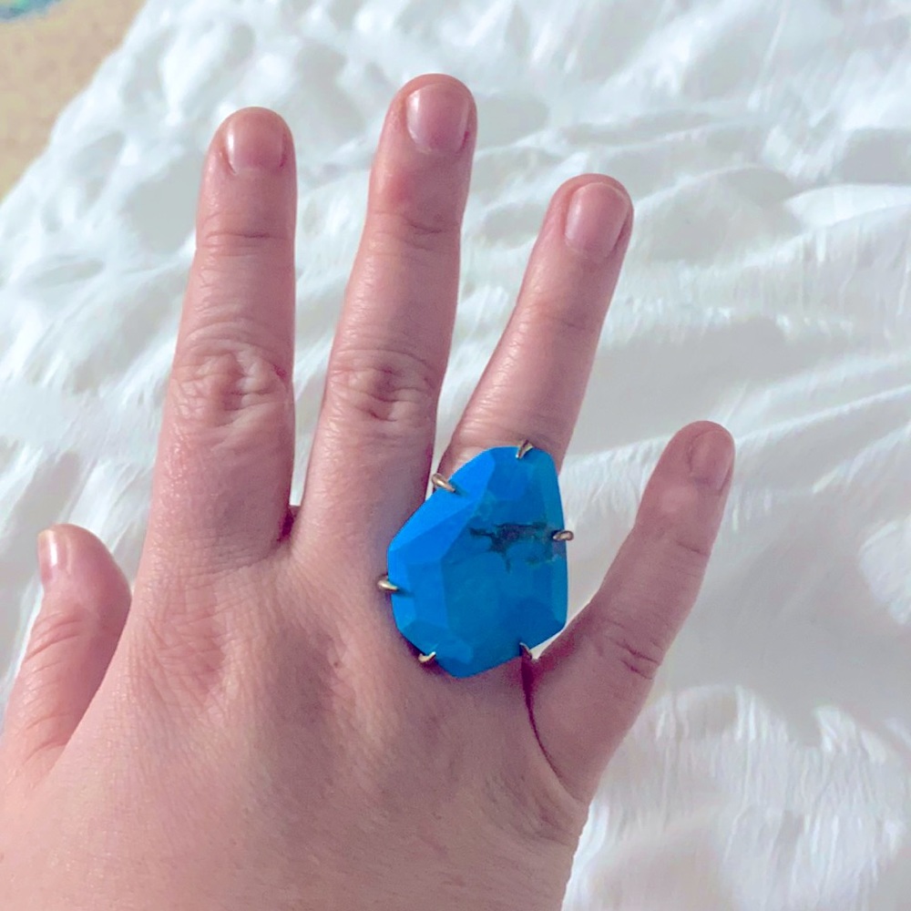 Blue Kendra Scott Cocktail Ring